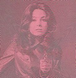 Barbara Parkins in Op Art - click for full image