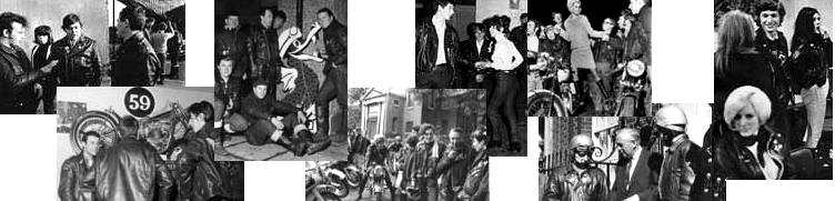 mods and rockers brighton. when large numbers of the