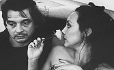 David Bailey and Marie Helvin