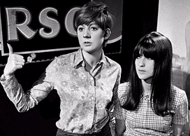 Cilla and Cathy McGowan RSG