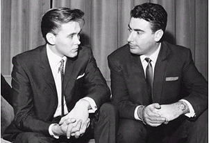 Billy Fury and Larry Parnes